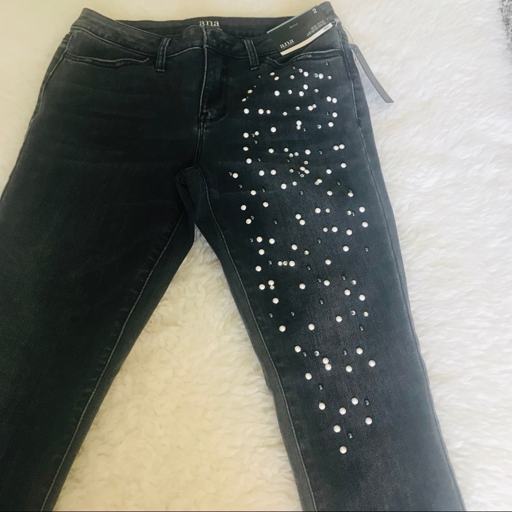 NWT a.n.a High Waist Black Skinny Women’s Jeans 2